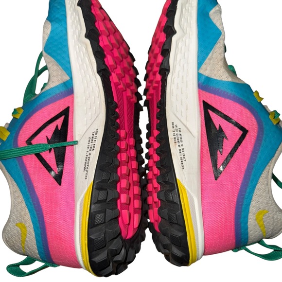 Nike Air Zoom Wildhorse 5 Womens 11 Pre-Owned Light Orewood AQ2223-100 Sneakers - Picture 10 of 14